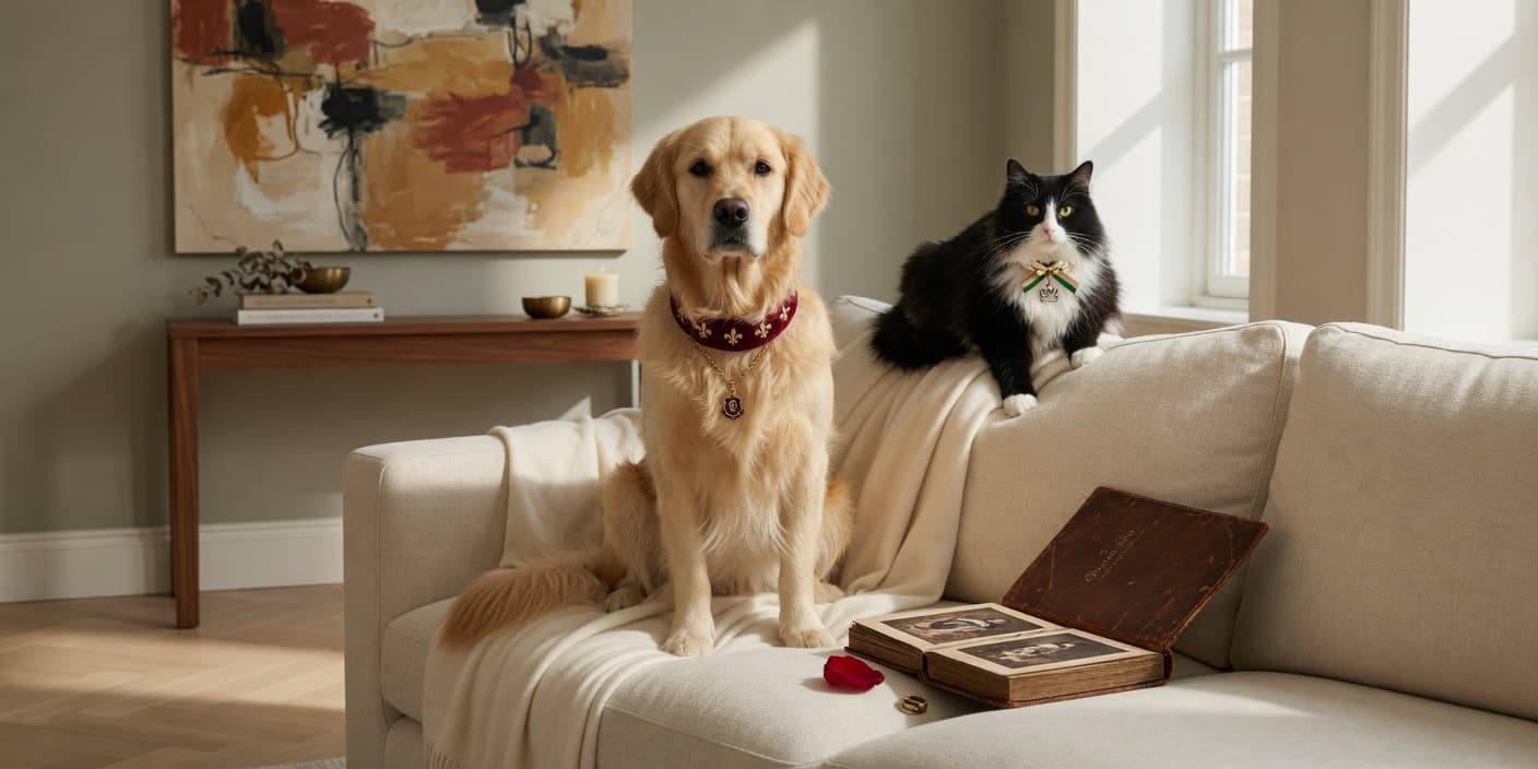 Royal Pet Portraits: Turn Your Dog or Cat Into Nobility