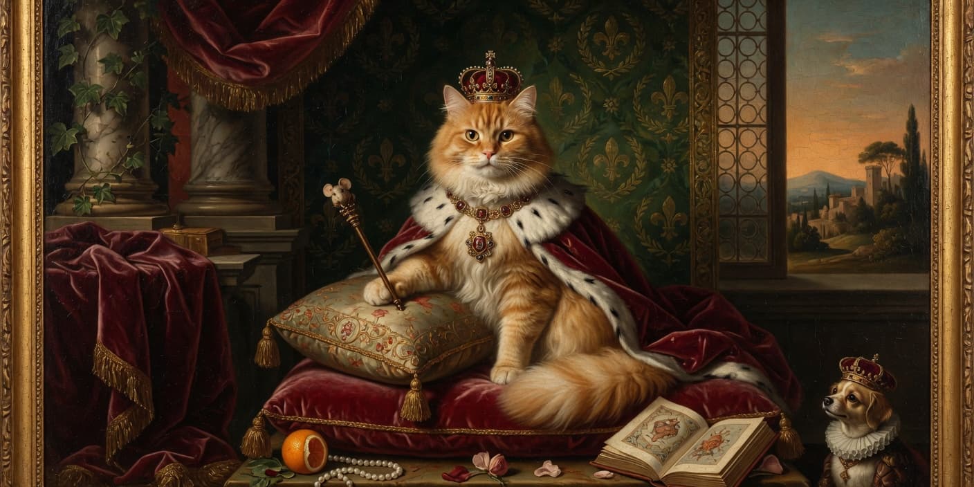 Renaissance Pet Portraits: Turn Your Pet Into Royalty